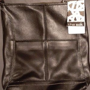 The Sak-Lucia Leather-Black Crossbody bag